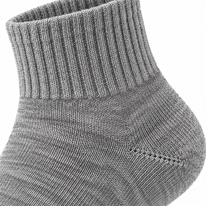 Ribbed Quarter Socks