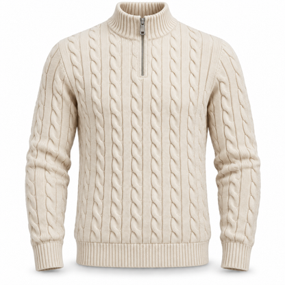 Arden Cable Knit Quarter-Zip