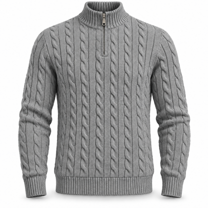Arden Cable Knit Quarter-Zip